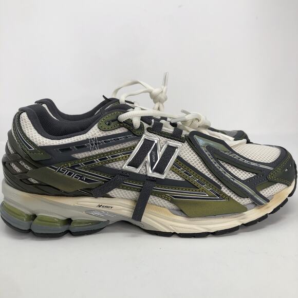 New Balance 1906A Unisex W12.5/M11 Green Mesh Lace Up Casual Sneaker - Picture 11 of 14